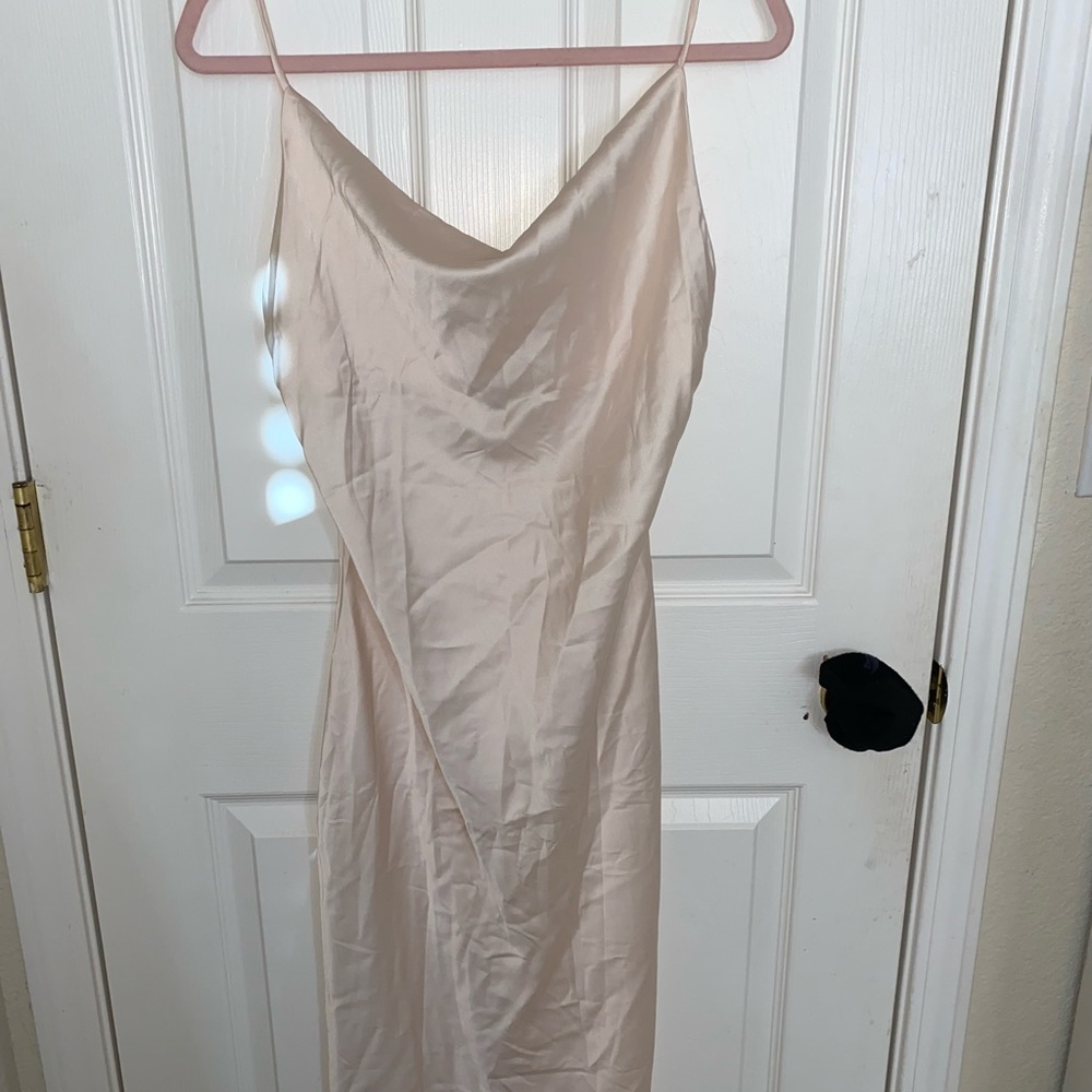 Satin dress